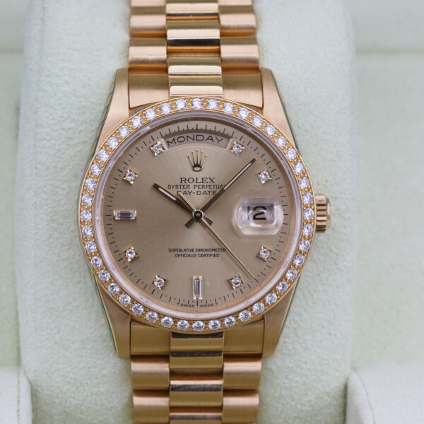 Rolex 18238 Champagne DAY-DATE 36mm 1995