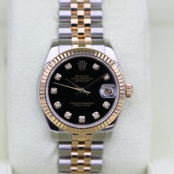 Rolex 178273 Black DATEJUST 31mm 2007
