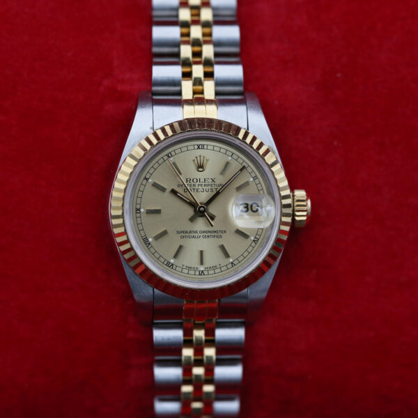 Rolex 69173 Champagne DATEJUST 26mm 1989