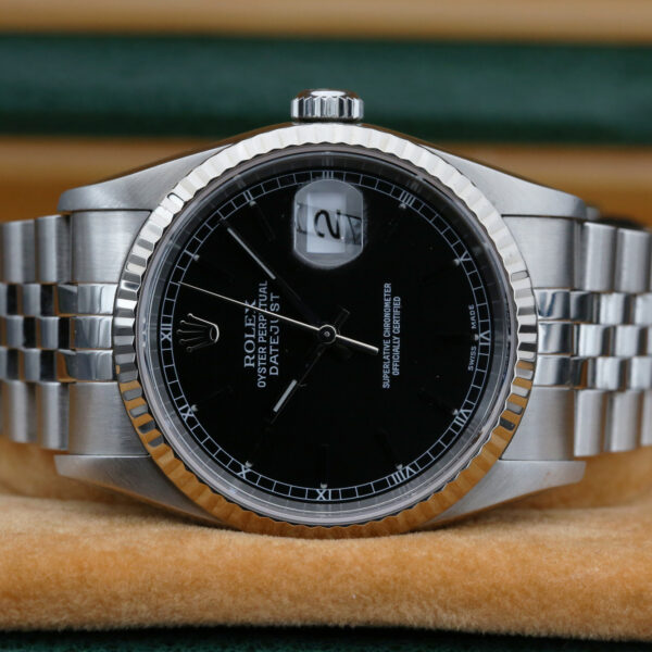 Rolex 16234 Black DATEJUST 36mm 2001