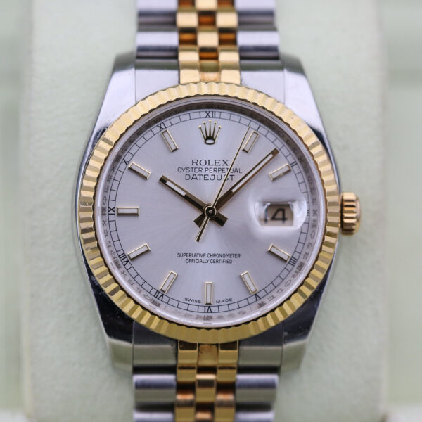 Rolex 116233 Silver DATEJUST 36mm 2007