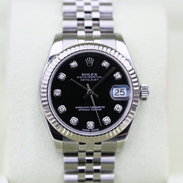 Rolex 178274 Black Diamond DATEJUST 31mm 2013