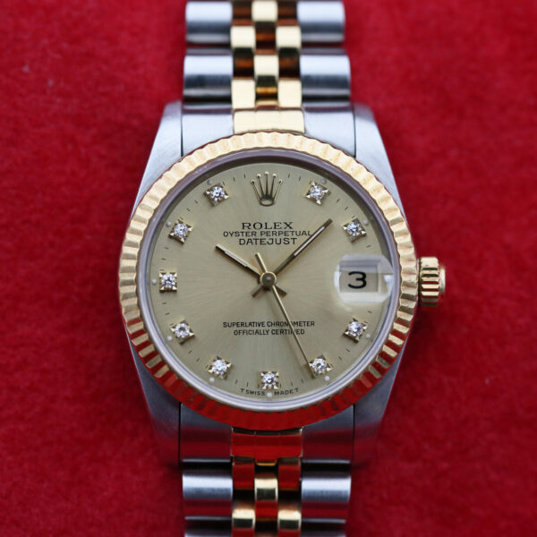 Rolex 68273 Champagne DATEJUST 31mm 1989