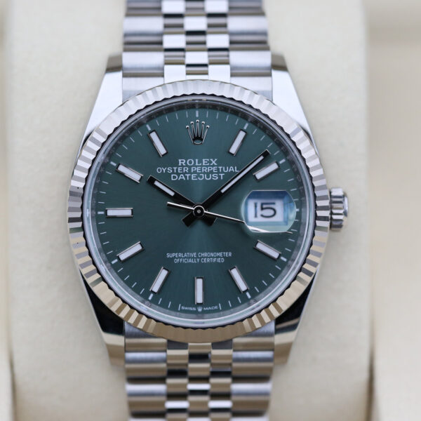 Rolex 126234 Mint Green DATEJUST 36mm 2025