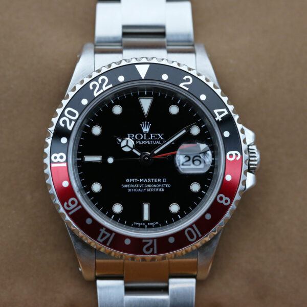 Rolex 16710 Black GMT-MASTER II 40mm 2000 Coke