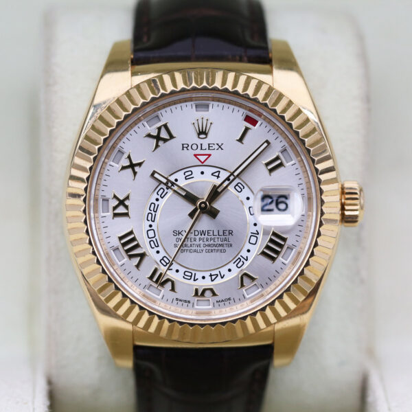 Rolex 326138 Sundust SKYDWELLER 42mm 2015